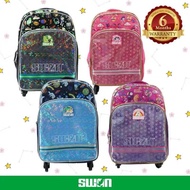 Swan Trolley Original Smile Pop Up Roll School Bag Primary XXL (360 Degree Rotating Wheel)