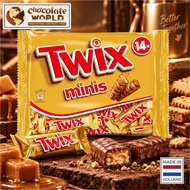 Twix Minis FunSize bag 333g 15pcs (Made in Netherlands)
