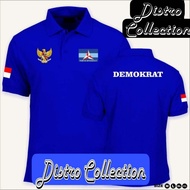 KAOS POLO CUSTOM REQUEST SUKA-SUKA // KAOS POLO PARTAI DEMOKRAT