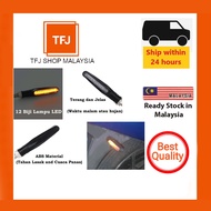 MOTOR LAMPU LED ALIRAN MERAH/BIRU/KUNING MOTORCYCLE FLASHER SIGNAL LED LAMP MOTORBIKE LED SIGNAL LIG