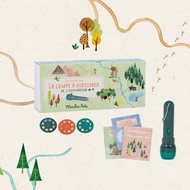 法國 Moulin Roty 故事手電筒精裝組-探索世界