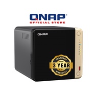 QNAP TS-464-8G 4-bay NAS with Intel Celeron, 8GB RAM & 2 x M.2 Slot. 3-year SG warranty