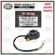 HANDLE SWITCH ASSY (RH) - HONDA - WAVE 100/ EX5 CLASS/ CLASS 1 (ELEC STARTER) - 35015-KEV-900 (NK)