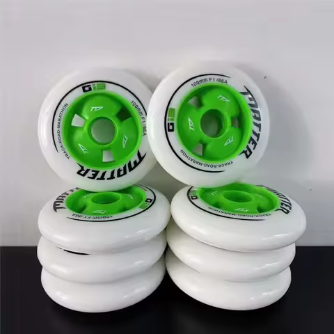 Speed Skating Wheels 8 Pieces Gi3 MATTER Inline Speed Skates Tyre F1 86A 90mm 100mm 110mm Track Road