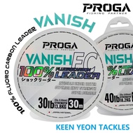 PROGA VANISH 100% FLUOROCARBON SHOCK LEADER ( 30m )