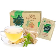 Hau Giang Herbal Hati Ginger Tea - Supports Colds, Stimulates Digestion, Flatulence, Cold Stomach, Lower Blood Pressure (24 Packs)