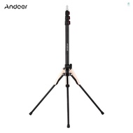 Andoer 190cm/74.8 Inch Portable Aluminum Alloy Photography Light Stand Reverse Folding Leg Stand 3-S