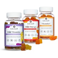Salaam Nutritionals - Vitamin Pack, Omega 3 + Dha for Kids, Multivitamins for Kids, Vitamin C, Vitam