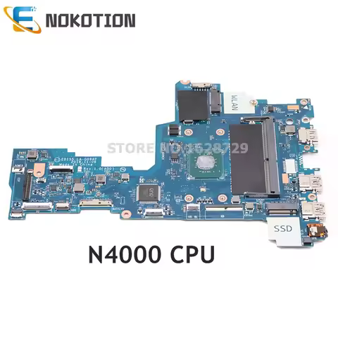 NOKOTION For Dell inspiron 14 3000 3482 3782 laptop motherboard EDI55 LA-G094P CN-06P8X8 06P8X8 DDR4