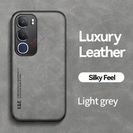 Roazic cho Vivo y19s/Vivo y19s Pro Vỏ điện thoại sang trọng kết cấu da mờ hấp dẫn Vỏ chống sốc vỏ lư