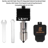 Bambu Lab H2D High-Flow HF Hotend Bersepadu |   Muncung Keluli yang Dikeraskan, Kelajuan Cetakan 60%