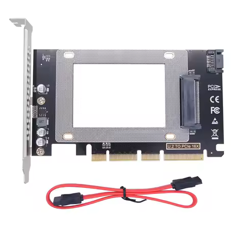 U.2 to PCIE Riser PCI Express 3.0 X4/X8/X16 to SFF-8639 U2 Adapter for Intel 750 2.5" NVMe PCI-e U.2