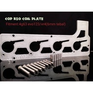 Cap K20 Coil Plate 4G63 EVO123 VR4 6mm tebal