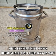 BEST SELLER!! MESIN SPINNER PENGERING PENIRIS MINYAK BAWANG GORENG TIPE 4 LITER