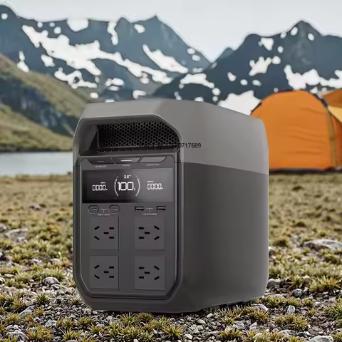 CN 220V Ecoflow DELTA3 1800W Portable Power Station Solar Generator Charging Station MPPT Controller