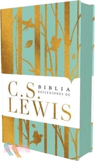 Reina Valera Revisada, Biblia Reflexiones de C. S. Lewis, Tapa Dura, Turquesa, Interior a DOS Colores, Comfort Print