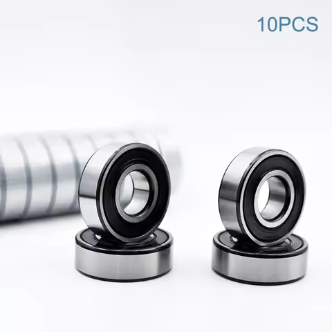 2/10pcs 6202 2RS ZZ 15*35*11mm 2Z DDU 6202ZZ Inner Diameter 15mm Chrome Steel Deep Groove Ball Beari