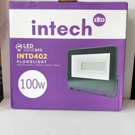 Termurah Lampu Tembak Led 100 Watt Intech Intd402/Lampu Sorot 100 Watt Putih