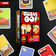 Sushi Go Board Game - Sushi Go : Party Board Game - บอร์ดเกม ซูชิโก