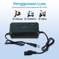 48V 20Ah Electric Scooter Battery Charger Adapter Converter