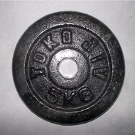 Warehouse Clearance 5 Kg Plate Dumbbell Weight/ Plate 5Kg Barbell Plate/