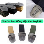 [Ho Chi Minh City Express] Tactical waist belt, EDC belt with sophisticated embossed metal face Logo