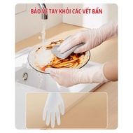 Set of 4 pairs of ECOCO rubber gloves size S, M, L, multi-purpose, super tough, safe for health E234