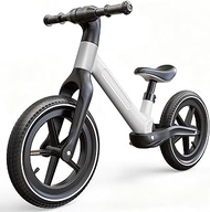 Skirfy 14 Zoll Laufrad,Laufrad ab 2 Jahre,Höhenverstellbarer Satte Fahrrad für Jungen und Mädchen vo