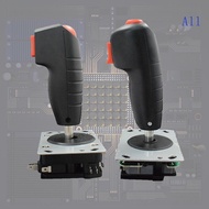 All Flight Stick For Arcade Game Cabinet  Quality Metal PVC Mini-Grap Flight Joystick Trigger  Fire 