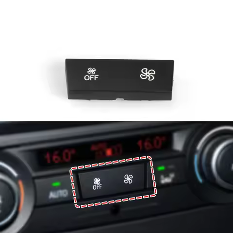 Car Air Conditioning Wind Volume A/C Fan Button For BMW 3 X3 Series F25 E84 E87 E90 Auto Air Volume 
