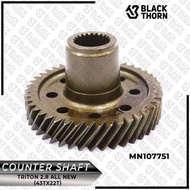 COUNT SHAFTS GEAR 5 (GI OFF) TRITON 2.8 ALL NEW (43TX22T) BLACKTHORN MN107751