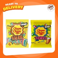 Chupa Chups Bites Tubes Sour จูปา จุ๊ปส์ เยลลี่ ผลไม้รวม รสเปรี้ยว Nimm2 Haribo Jelly Belly Trolli 90g