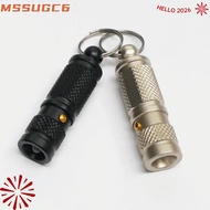 MSSUGYL Emergency Keychain Light, Aluminum Alloy LED Light EDC Tool, Portable Mini Flashlight Outdoo