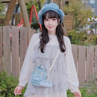 【DOUGHNUT】側背包 6.5吋 大耳狗喜拿 斜背包 手機包 防潑水 CNR