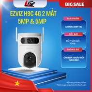 [Sim & Wifi] Ezviz H9C 4G Camera 2 Eyes 5MP & 5MP Sim Version Combined with Wi-Fi for Outdoor Instal