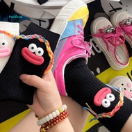 Comfortable Colorful Crew Socks with Fun Faces - Great Gift Ideas for Women & Girls