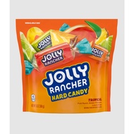 JOLLY RANCHER, Assorted Tropical Fruit Flavored Hard Candy, Individually Wrapped, 13 oz, Resealable 