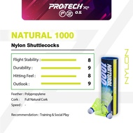 PROTECH Badminton Nylon Shuttlecock