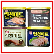 Korean Luncheon Meat Lotte,Hansung,Dongwon,O'food 340g (Authentic)