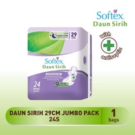 Softex daun sirih wing 29 Cm isi 24 / 36 Cm isi 8