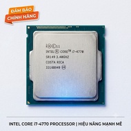 CPU Intel Core i7-4770 3.4GHz Turbo 3.9GHz 8MB Cache Socket 1150 - Used product, tested OK
