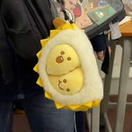 Comel Bentuk Durian Plush Toy Boleh Tanggal Bantal Buah Lembut Hadiah