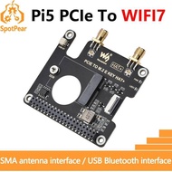 Raspberry Pi 5 PCIe To M.2 E KEY NGFF WIFI7 WIFI6 For BE200/AX210/AX200/RTL8822CE