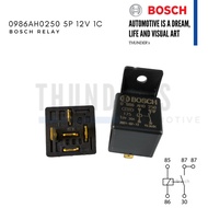 BOSCH Set Of 10 Relay 5-Pin 1C 2C Contact 0986AH0250 0986AH0253 0332209150 0332209203