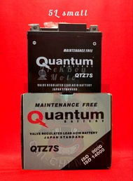 Quantum Motorcycle Battery 5L for Suzuki Raider 150 - QTZ7S (MF5L-B) Maintenance Free