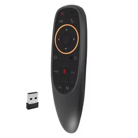 N88R G10S Air Mouse Voice Remote Control 2.4G USB Receiver for Android TV BOX PC Gyro Sensing Mini W