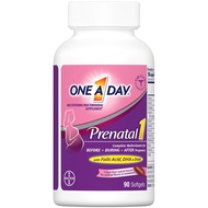 ONE A DAY Women's Prenatal 1 Multivitamin, Supplement for Before, During, and Post Pregnancy, Includ