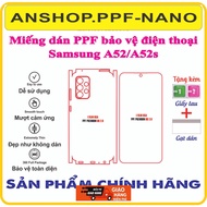 Ppf sticker to protect Samsung A52/A52s phone