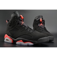 Air Jordan 6 men's dynamic personality black basketball shoes