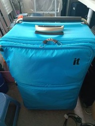 UK it IT blue super light suitcase luggage World's Lightest 英國超輕行留學行李箱皮箱皮喼行李喼